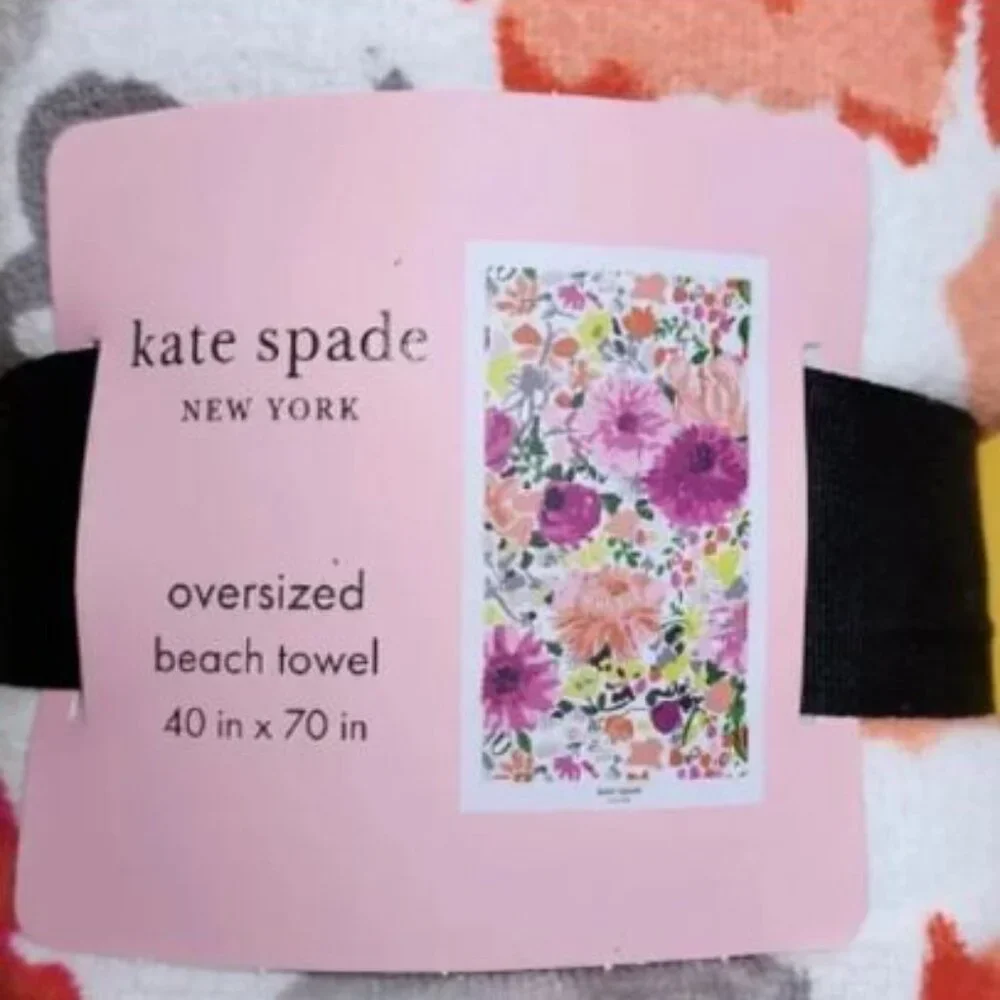 Kate Spade Best Selling Luxuriously Oversized Beach Towel - Picture 4 of 8